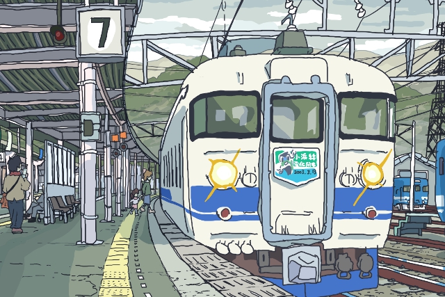 敦賀駅のイラスト